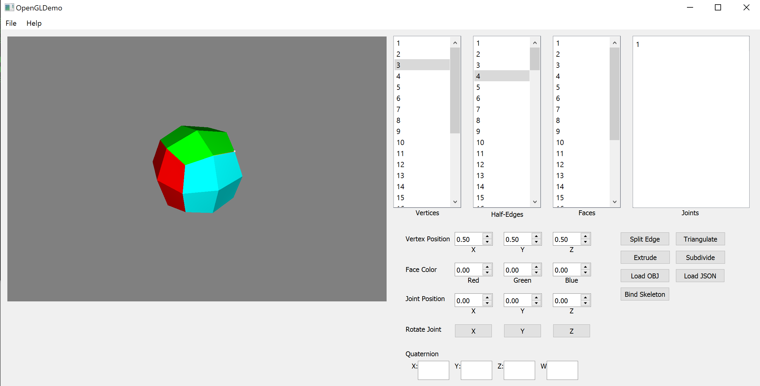 Image of smoothed cube.